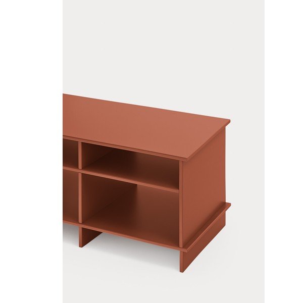 TV stolek v cihlové barvě 180x50x40 cm Inari – Teulat-image-4