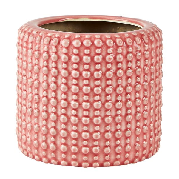 Růžový keramický květináč Villa Collection, ∅ 16 cm