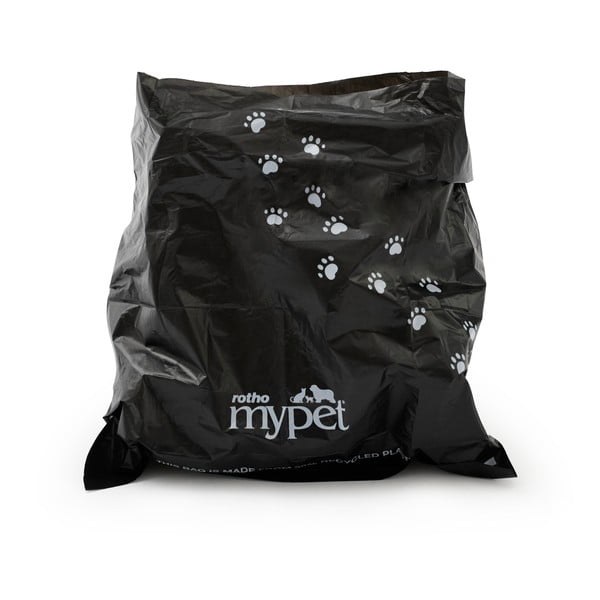 Černé sáčky na kočičí stelivo v sadě 4 ks 11x18 cm Biala – Rotho-image-4