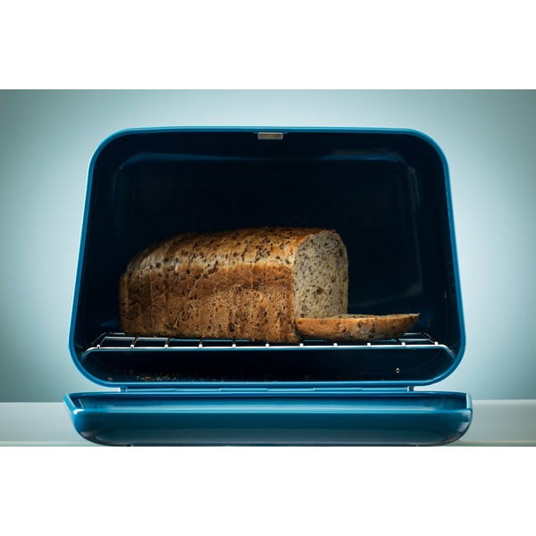 Chlebník Novo Bread Bin, modrý-image-2