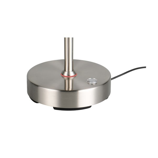 LED stolní lampa ve stříbrné barvě (výška 45 cm) Moreno – Reality-image-3