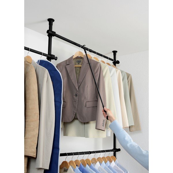 Kovová/plastová tyč na sundavání oblečení Herkules – Wenko-image-1