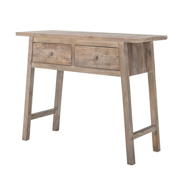 Konzolový stolek z borovicového dřeva v přírodní barvě 40x100 cm Camden – Bloomingville-image-4