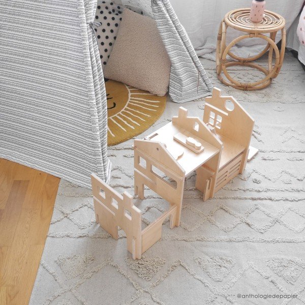 Bílý pratelný ručně tkaný bavlněný koberec 170x240 cm Tribu Natural – Lorena Canals-image-3