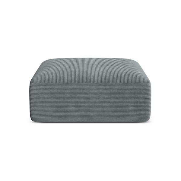 Tmavě šedá manšestrová podnožka Campi – Cosmopolitan Design-image-1