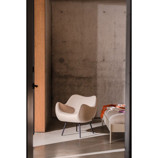 Béžové vlněné křeslo RM58 – noo.ma-image-1