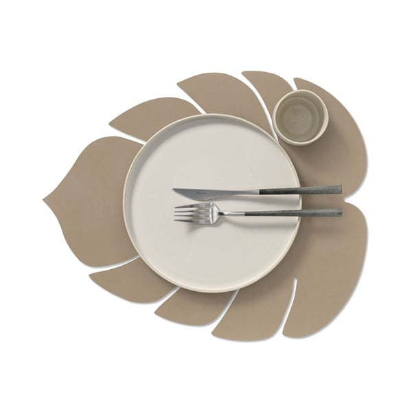 Prostírání z eko kůže 35x42 cm Monstera Leaf Nupo – LIND DNA-image-1