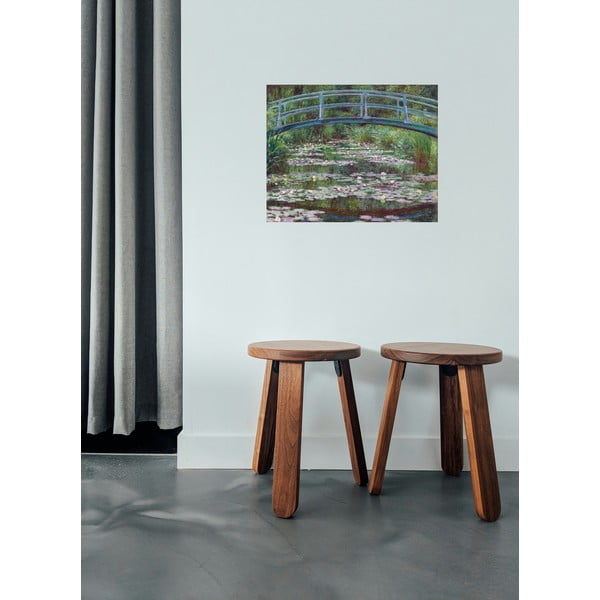 Reprodukce obrazu Claude Monet - The Japanese Footbridge, 50 x 40 cm-image-1