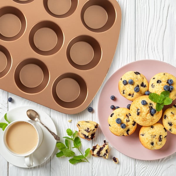 Kovová forma na pečení muffinů 25,5x36 cm Marissa – Orion-image-1