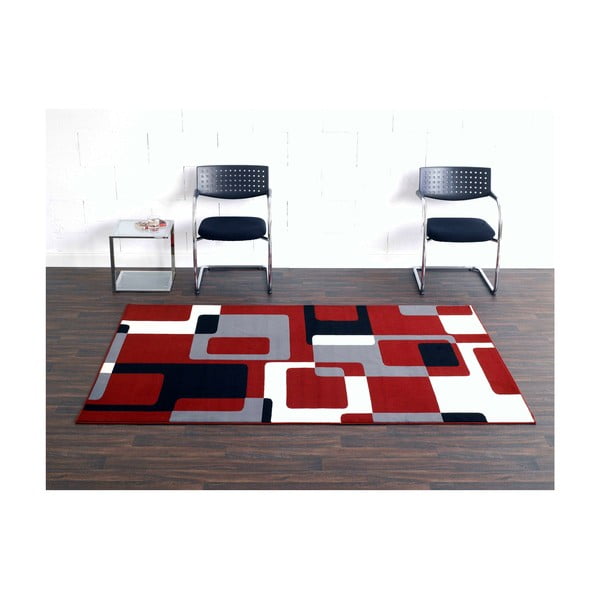 Červený běhoun Hanse Home Hamla Retro, 80 x 150 cm-image-4