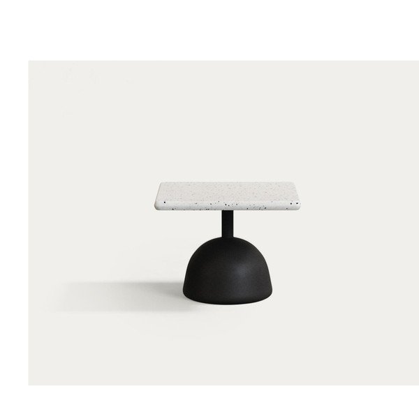 Zahradní konferenční stolek s terrazzo deskou 44x44 cm Saura – Kave Home