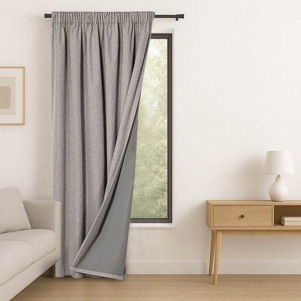 Taupe zatemňovací závěs 140x250 cm Corita – Restilo-image-1