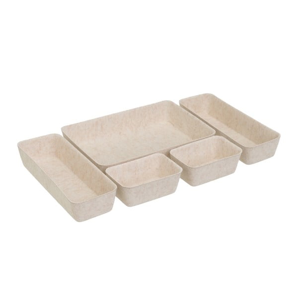 Látkové organizéry do šuplíku v sadě 5 ks – Casa Selección