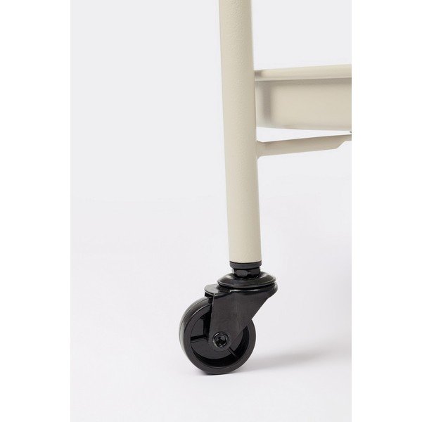 Ocelový servírovací stolek na kolečkách ø 44,5 cm Austin – Yes Everyday-image-3