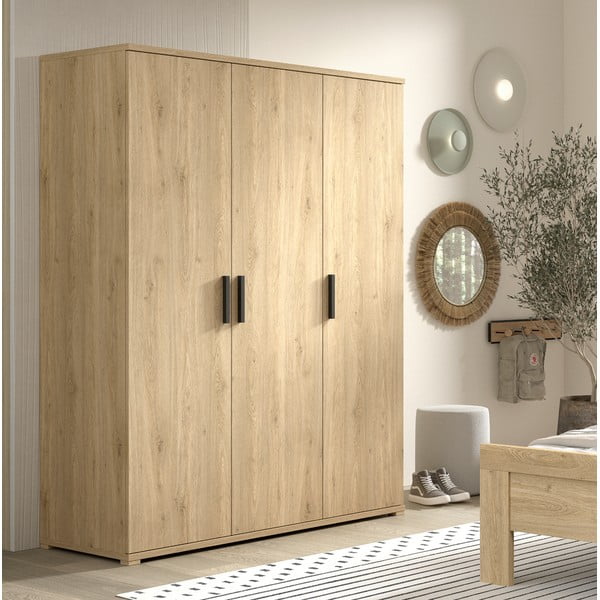 Dětská šatní skříň v přírodní barvě 150x199x59 cm Sam – Vipack-image-1