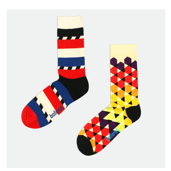 2 páry ponožek Angular, velikost 41-46