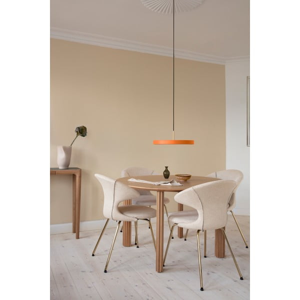 Oranžové LED závěsné svítidlo s kovovým stínidlem ø 43 cm Asteria Medium – UMAGE-image-1