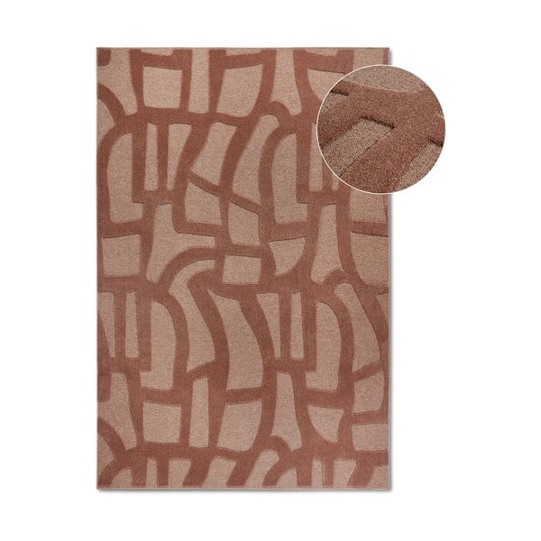 Koberec z recyklovaných vláken v cihlové barvě 160x230 cm Therese – Villeroy&Boch