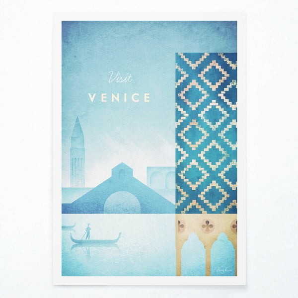 Plakát Travelposter Venice, 50 x 70 cm