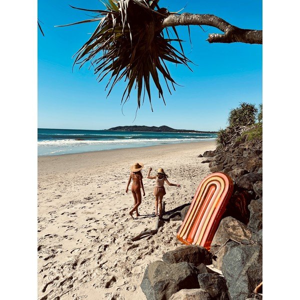 Nafukovací lehátko Sunnylife Luxe Rainbow-image-2