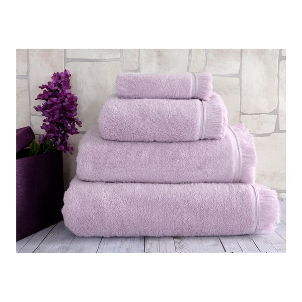 Šeříkový ručník Irya Home Superior, 50x90 cm