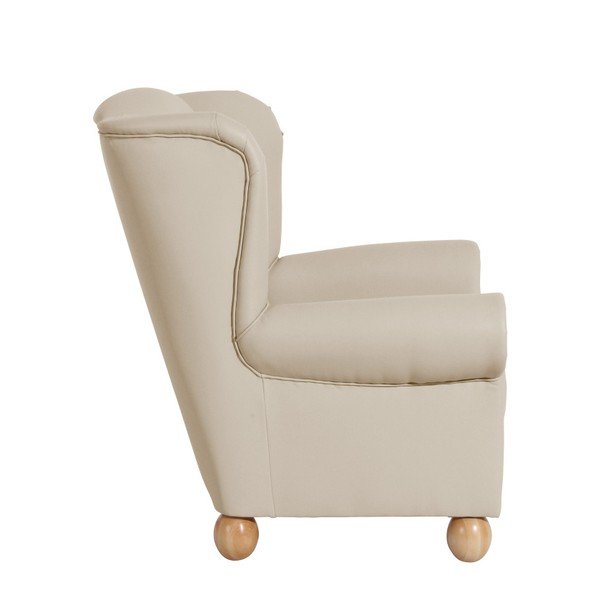 Béžové křeslo ušák Max Winzer Monarch Beige-image-2