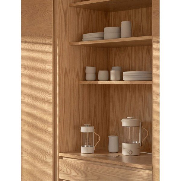 Béžová skleněná rychlovarná konvice 1,2 l Emma – Stelton-image-1