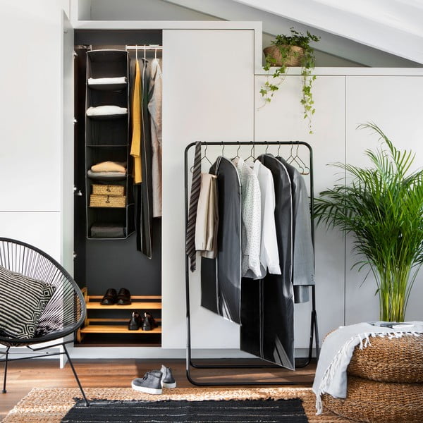 Černý závěsný obal na šaty Compactor Dress Bag-image-2