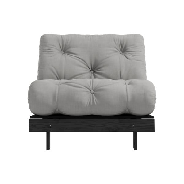 Šedé křeslo Roots Black Night – Karup Design