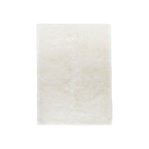 Bílý koberec z umělé kožešiny Mint Rugs Soft, 120 x 170 cm
