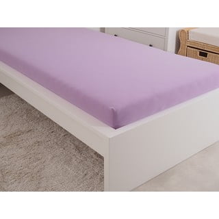 Fialové prostěradlo 90x200 cm – B.E.S.