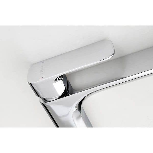 Stojánková umyvadlová baterie v leskle stříbrné barvě Spy – Sapho-image-2