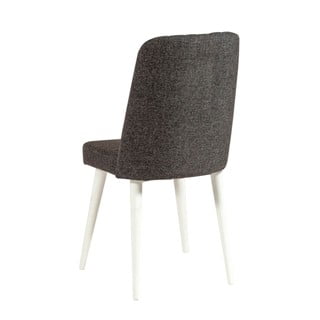 Antracitová sametová jídelní židle Stormi Sandalye – Kalune Design