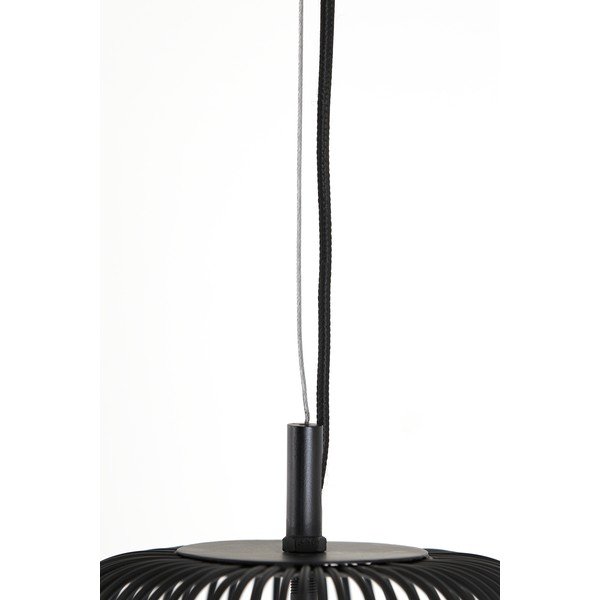 Černé stropní svítidlo ø 27 cm Rilanu – Light & Living-image-2