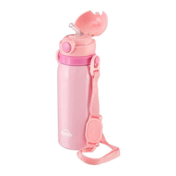 Světle růžová termoska Mimo – Premier Housewares-image-1