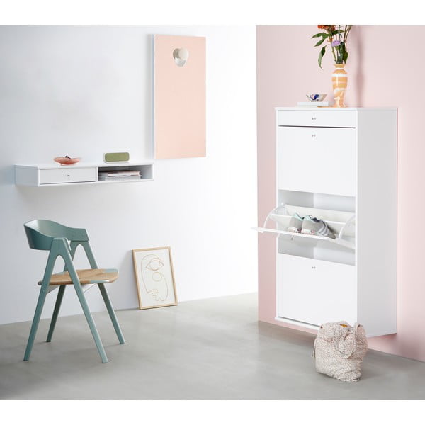 Bílá předsíňová skříňka Mistral – Hammel Furniture-image-1