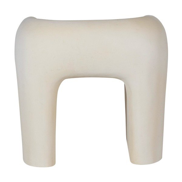 Slonovinová plastová zahradní židle Nivo – WOOOD-image-3