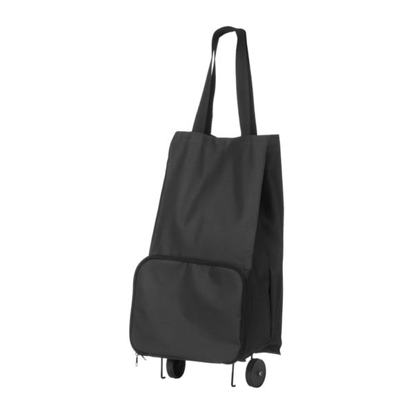 Černá nakupovací taška na kolečkách Premier Housewares Ocford Trolley Bag