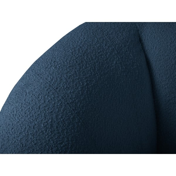 Modrá pohovka z textilie bouclé 210 cm Essen – Cosmopolitan Design-image-4
