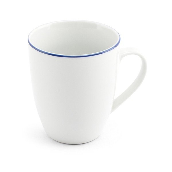 Bílý porcelánový hrnek 380 ml Basic White – BonBistro-image-1