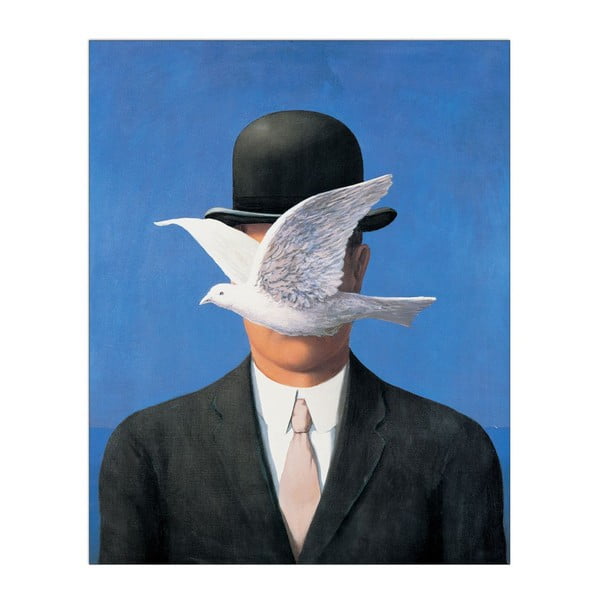 Magritte - Muž v klobouku