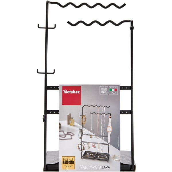 Černý organizér na šperky Metaltex My Jewels-image-4