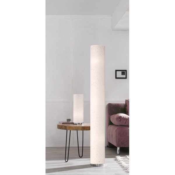 Bílá stolní lampa s textilním stínidlem (výška 35 cm) Thor – Fischer & Honsel-image-3