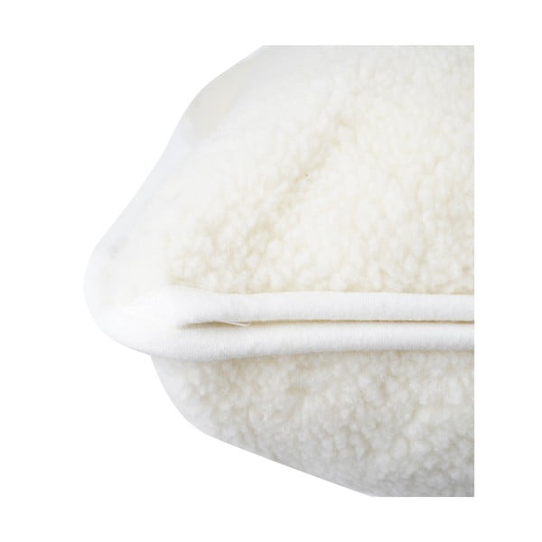 Bílý polštář z merino vlny Native Natural, 80 x 80 cm-image-2