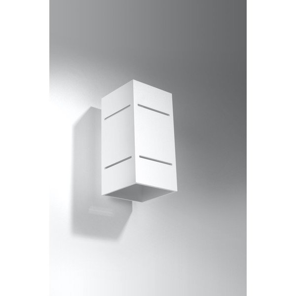 Bílé nástěnné svítidlo Sollux Torre-image-3