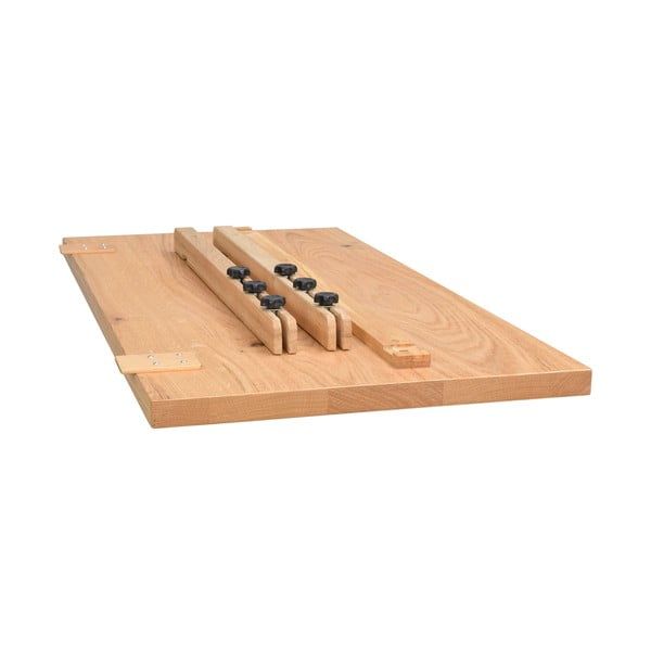 Přídavná deska k jídelnímu stolu v dekoru dubu 100x50 cm Plainfield – Rowico-image-4