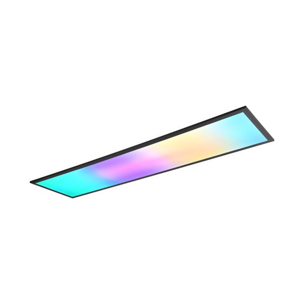 Černé LED stropní svítidlo 29.5x119.5 cm Beta – Reality-image-1