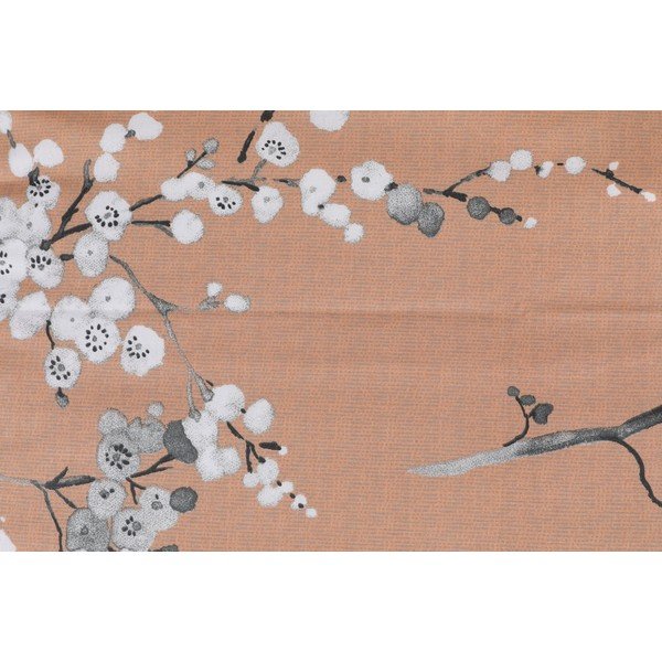 Oranžové bavlněné povlečení na dvoulůžko 200x200 cm Chicory – Mijolnir-image-3