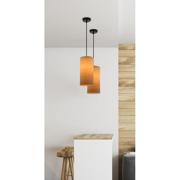 Světle hnědé závěsné svítidlo ø 12 cm Ballo – Candellux Lighting-image-1