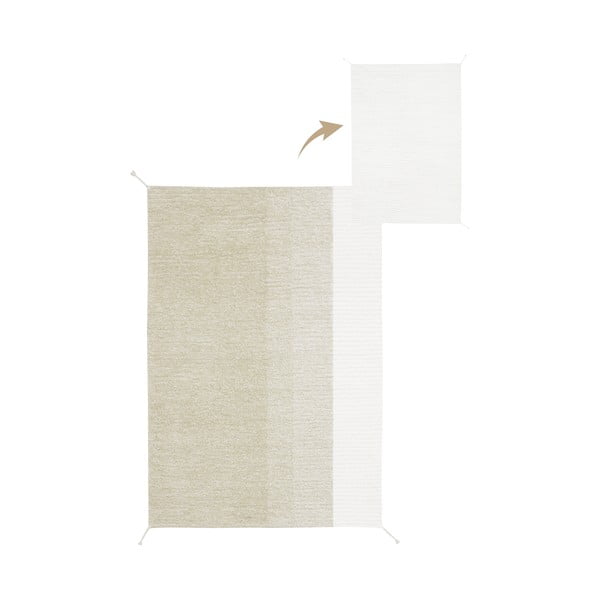 Světle zelený bavlněný koberec 140x200 cm Gelato Green – Lorena Canals
